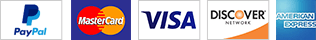 Credit card and online payment logos