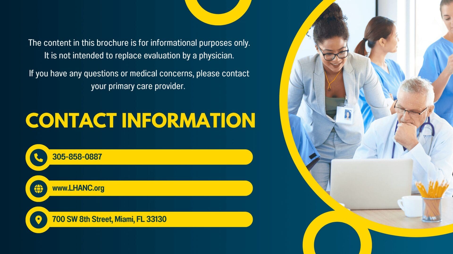 Doctors reviewing a patient's medical records