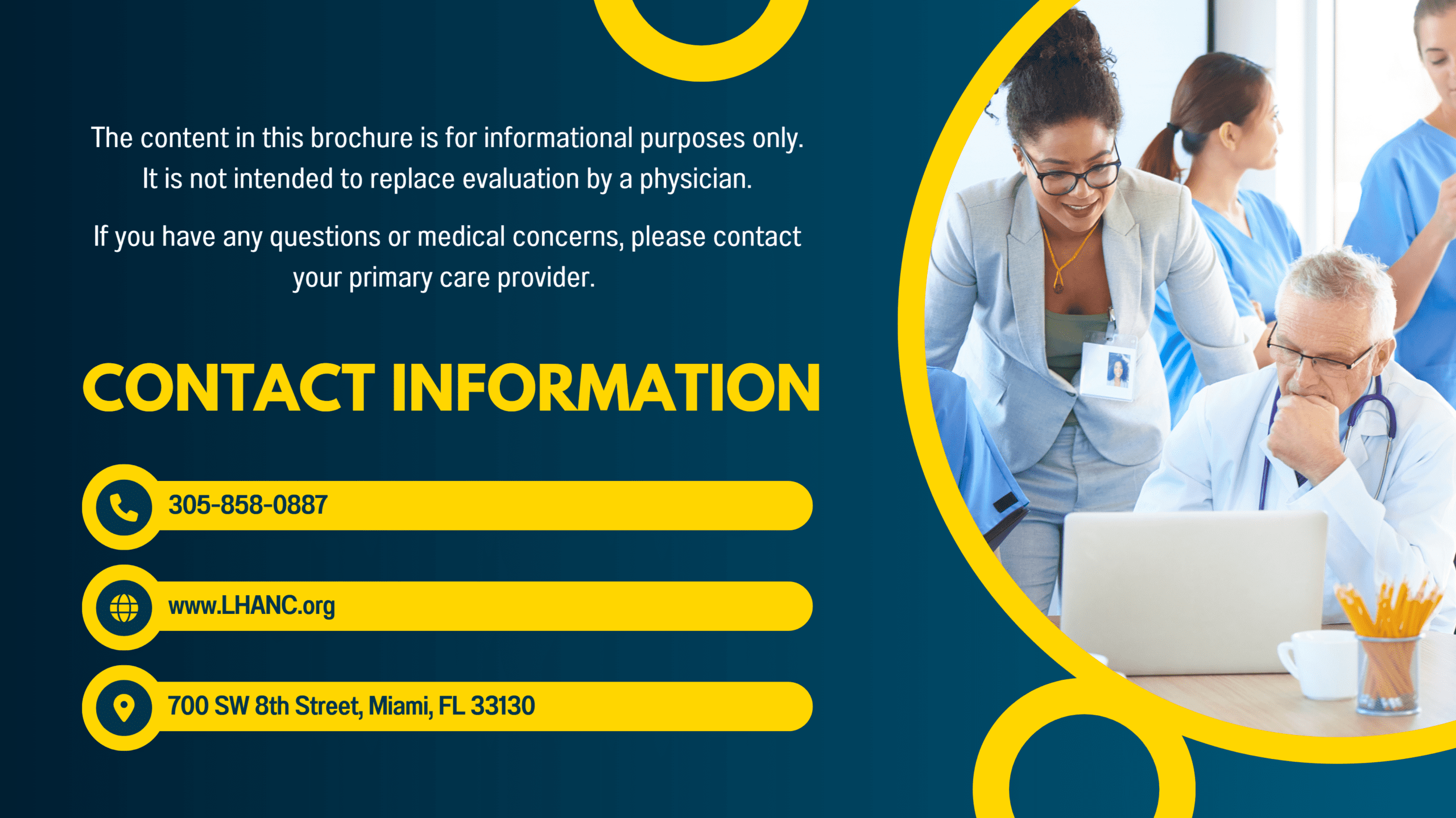 Doctors reviewing a patient's medical records