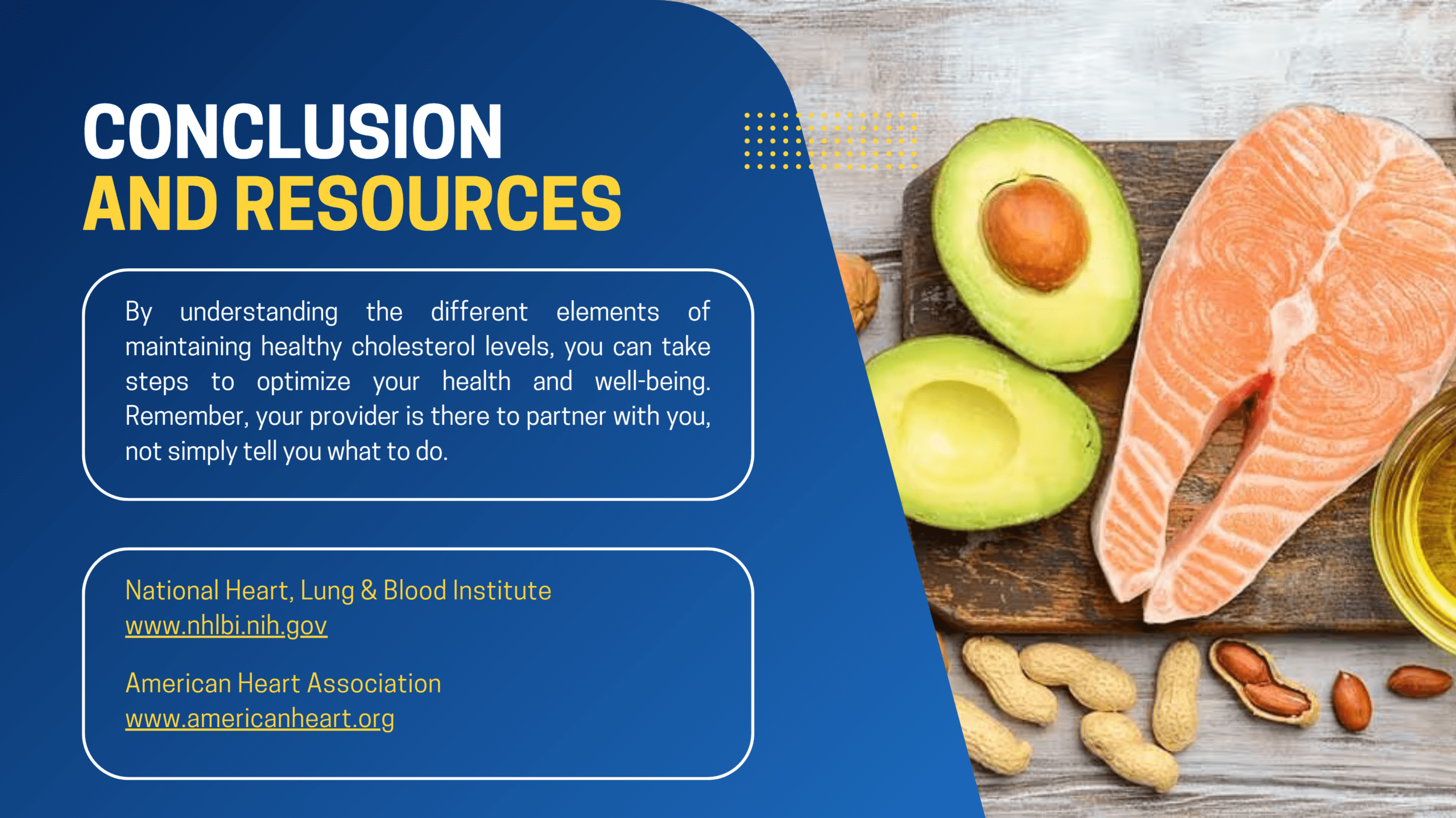 Avocado and salmon on wooden board