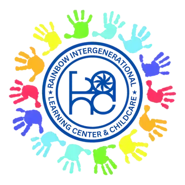 Rainbow intergenerational childcare center logo