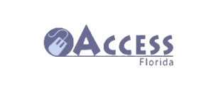 Access Florida logo with mouse icon