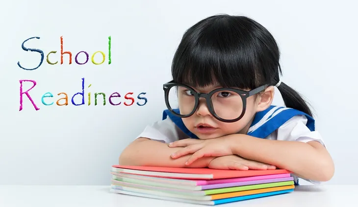 Young student ready for school