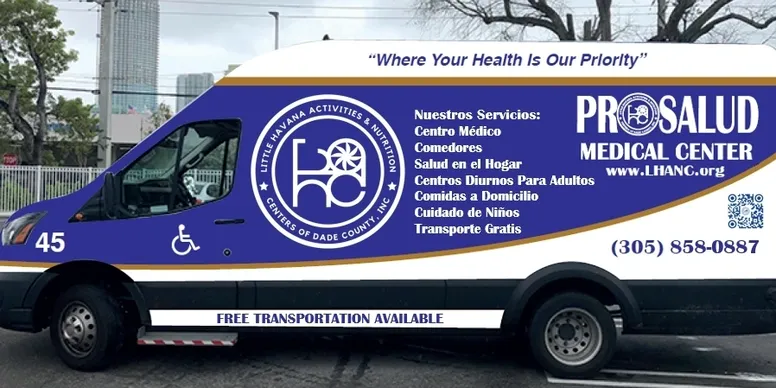 Prosalud Medical Center vehicle side view